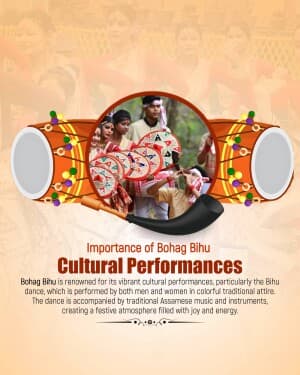 Importance of Bohag Bihu poster