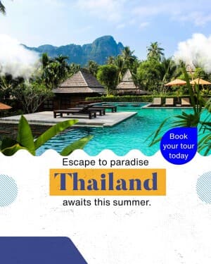 Thailand business banner