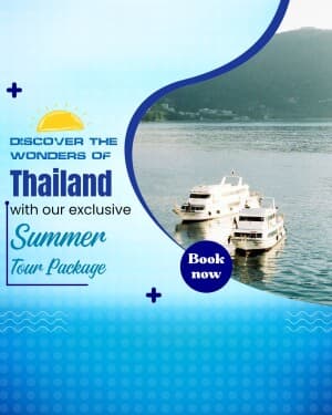Thailand business flyer