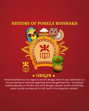 History Of Pohela Boishakh Instagram Post