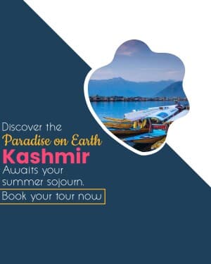 Kashmir promotional template