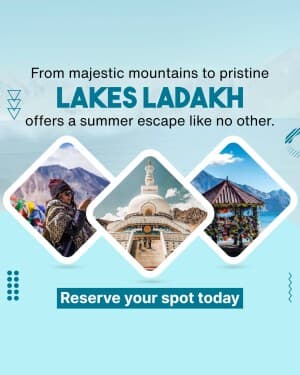 Leh Ladakh business banner