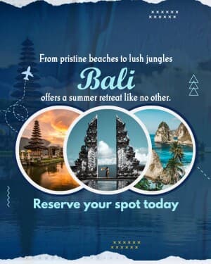 Bali marketing post
