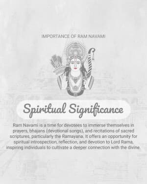 Importance of Ram Navami illustration