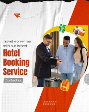 Hotel Booking facebook ad