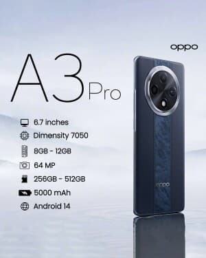 Oppo business banner