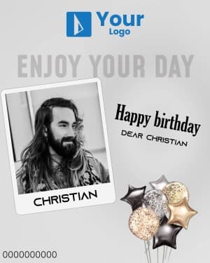 Birthday Wishes (Edited) Social Media poster