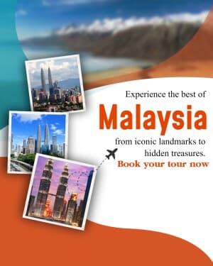 Malaysia marketing poster