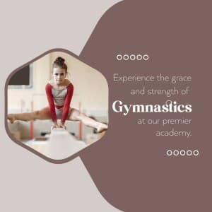 Gymnastics Academies flyer