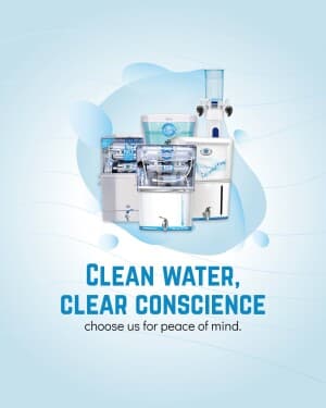 R.O. Water & Softener business post