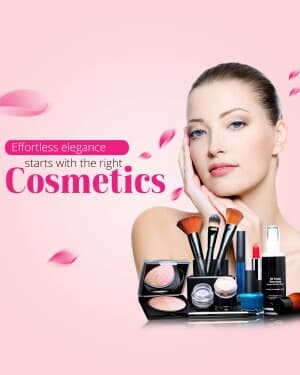 Cosmetic facebook ad