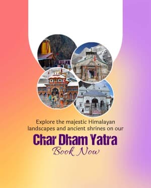 Char Dham Yatra promotional images