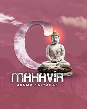 Basic Alphabet - Mahavir Janma Kalyanak event poster