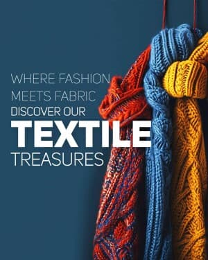 Textile business post