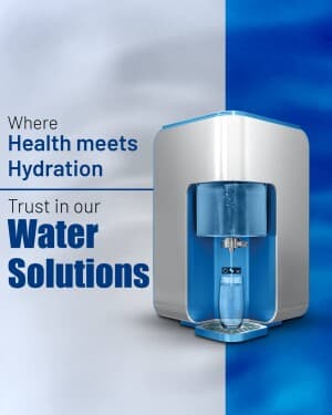 R.O. Water & Softener poster