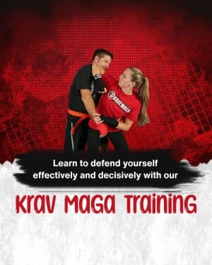 Martial Arts Academies business flyer