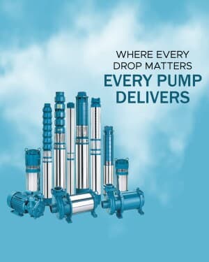 Submersible Pump business post