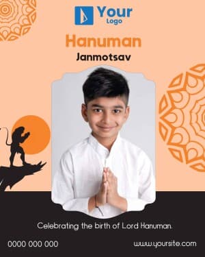 Hanuman Janmotsav Wishes poster