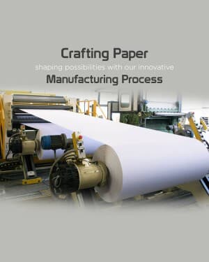 Paper Manufacturing business post