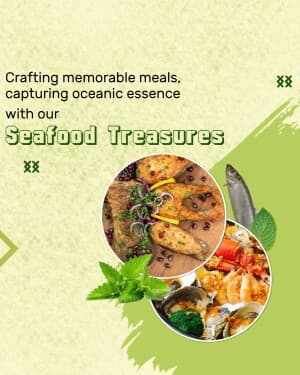 Seafood flyer