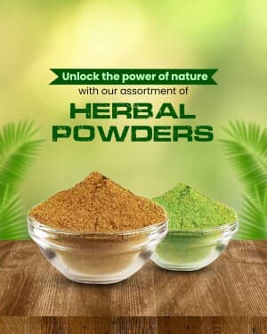 Ayurvedic Products promotional post