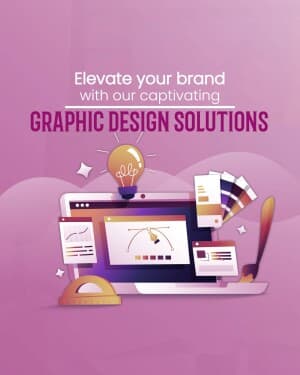 Graphic Designing business flyer