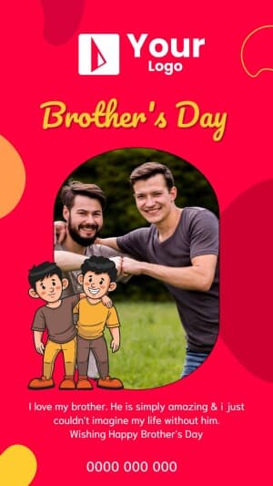 Brother's Day custom template