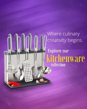 kitchen Items business flyer