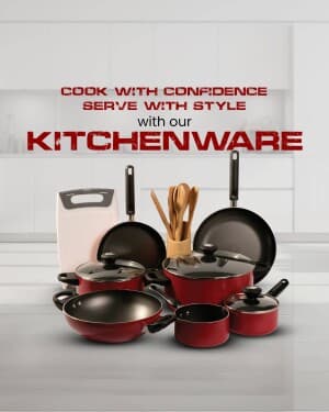 kitchen Items marketing poster