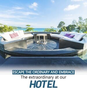 Hotel promotional images