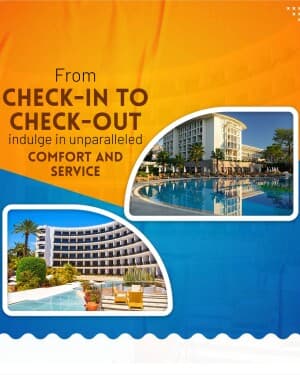 Hotel promotional template