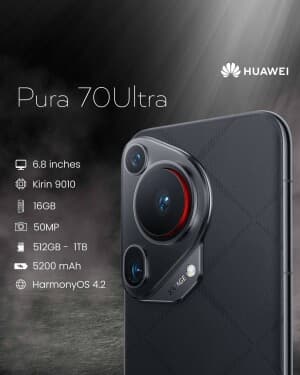 Huawei marketing post