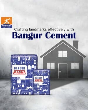 Cement promotional post