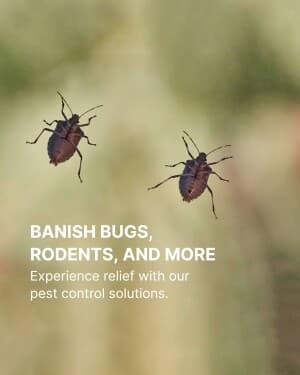 Pest Control facebook banner