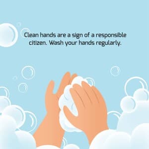 World Hand Hygiene Day ad post