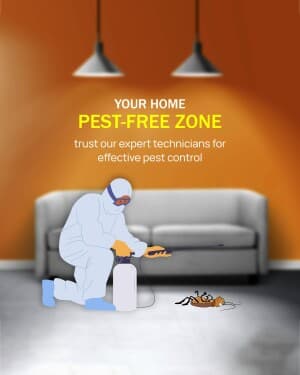 Pest Control instagram post