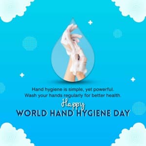 World Hand Hygiene Day marketing poster