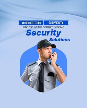 Security Agency business flyer