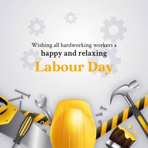 Labour Day Facebook Poster