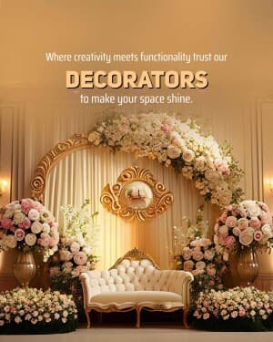 Decorator poster