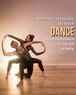 Dance marketing post