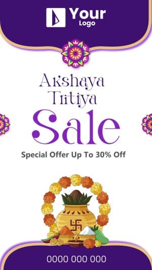 Akshaya Tritiya Offers Facebook Poster