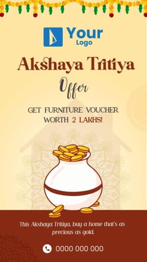 Akshaya Tritiya Offers facebook ad banner