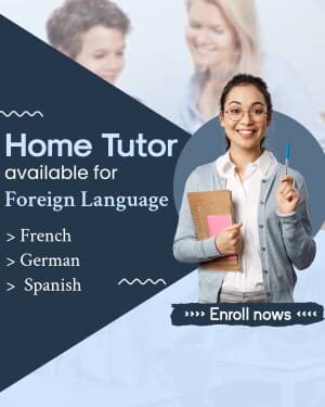 Home Tuition facebook ad