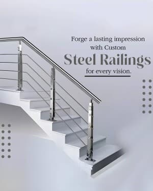 Steel Railing marketing post