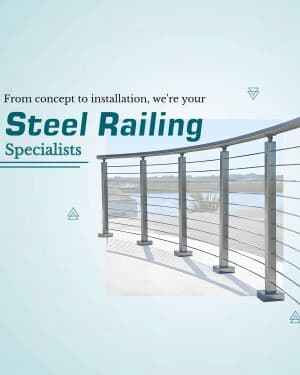 Steel Railing banner