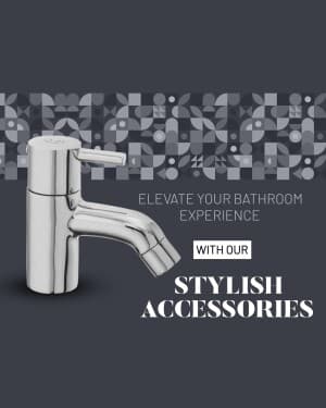 Bathroom Accessories instagram post