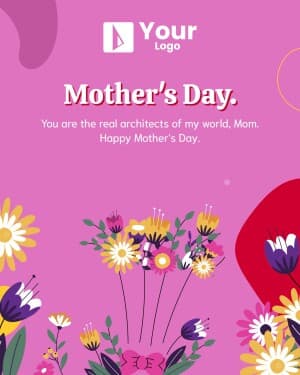 Mother's Day Wishes marketing poster