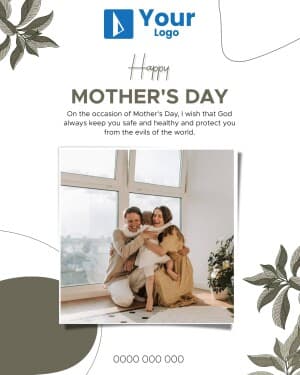 Mother's Day Wishes Social Media poster