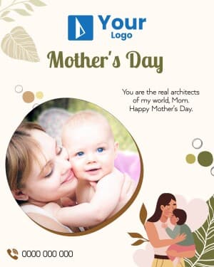 Mother's Day Wishes Facebook Poster